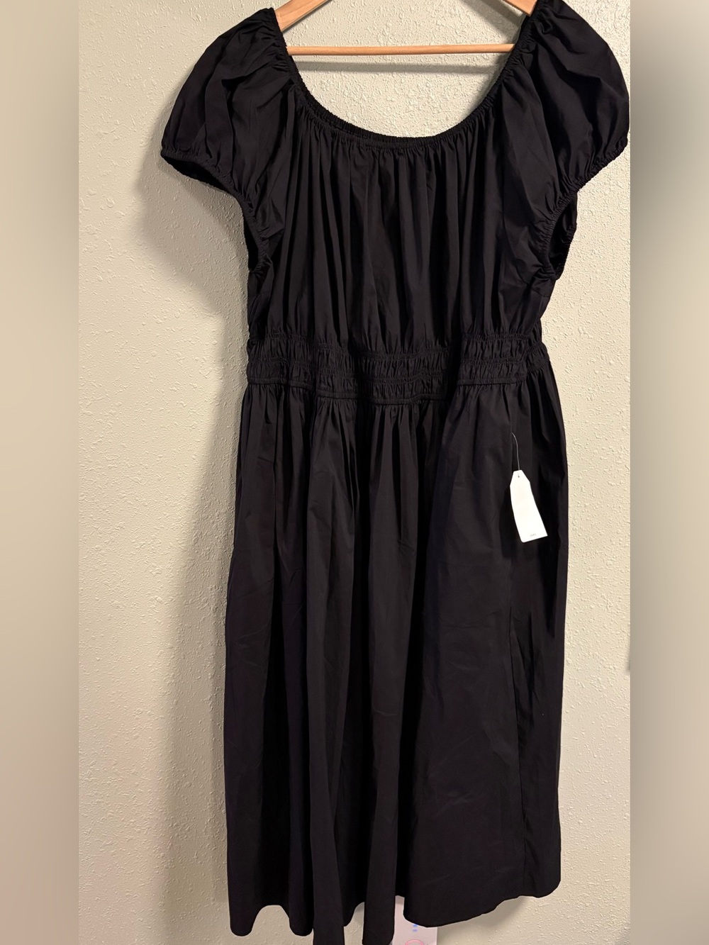 Universal Standard smocked midi dress 26/28